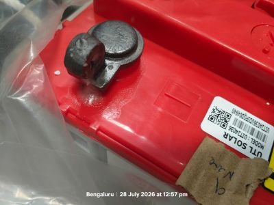 Damaged Stock of Battery